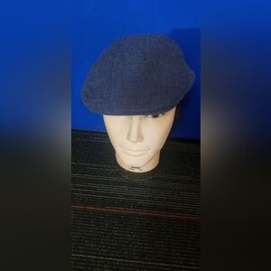 Stylish Blue Flat Cap Darby